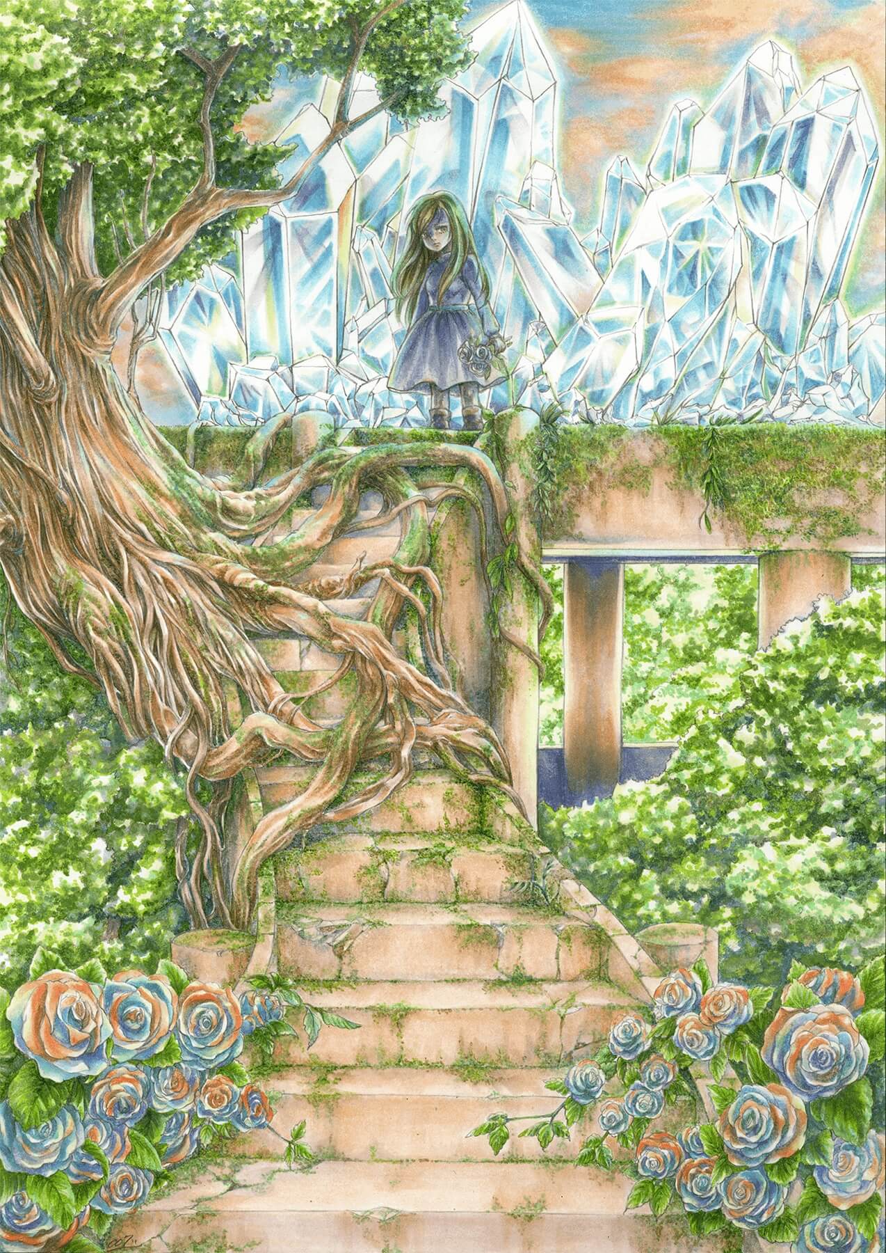クリスタルの森