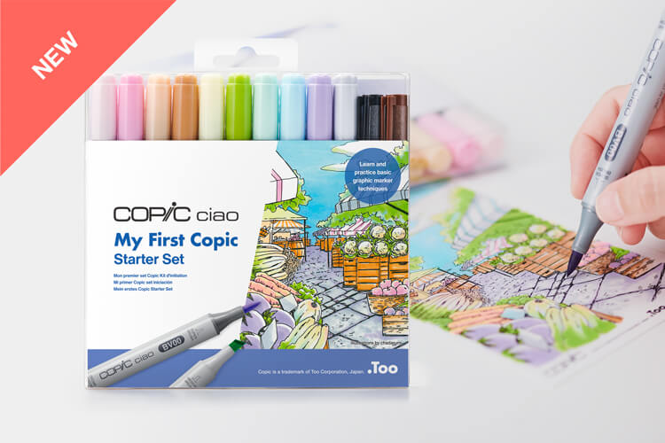 copic ciao my first copic starter set
